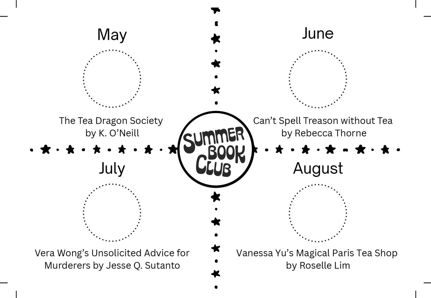 Teapot Tier August Summer Reading Box